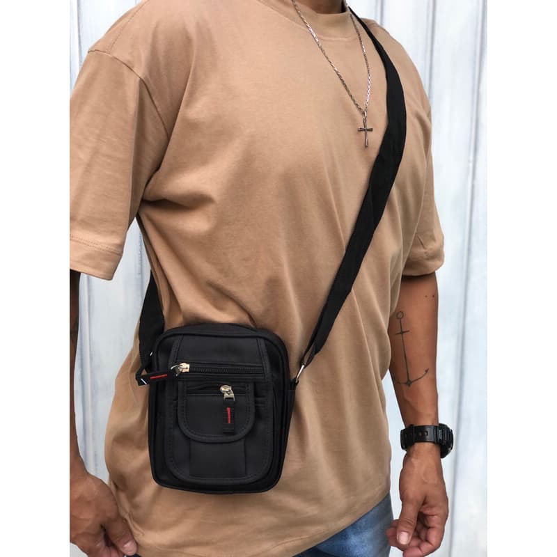 bolsa Bag shoulder bolsa  com regulagem - transversal Bolsa tiracolo Bolsa unissex Bolsa transversal Shoulder bag