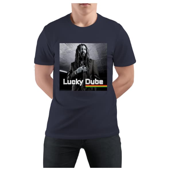 Camisa Camiseta Cantor Reggae Lucky Dube 100% Algodão Adulto e infantil Blusa unissex