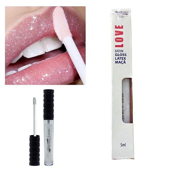Gloss Latex Maçã Com Brilho 14 -  Max love