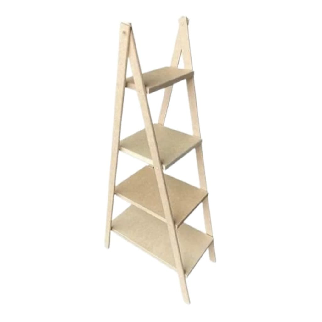 Escadinha Mdf Para Decoração Festas Estante MDF Desmontavel