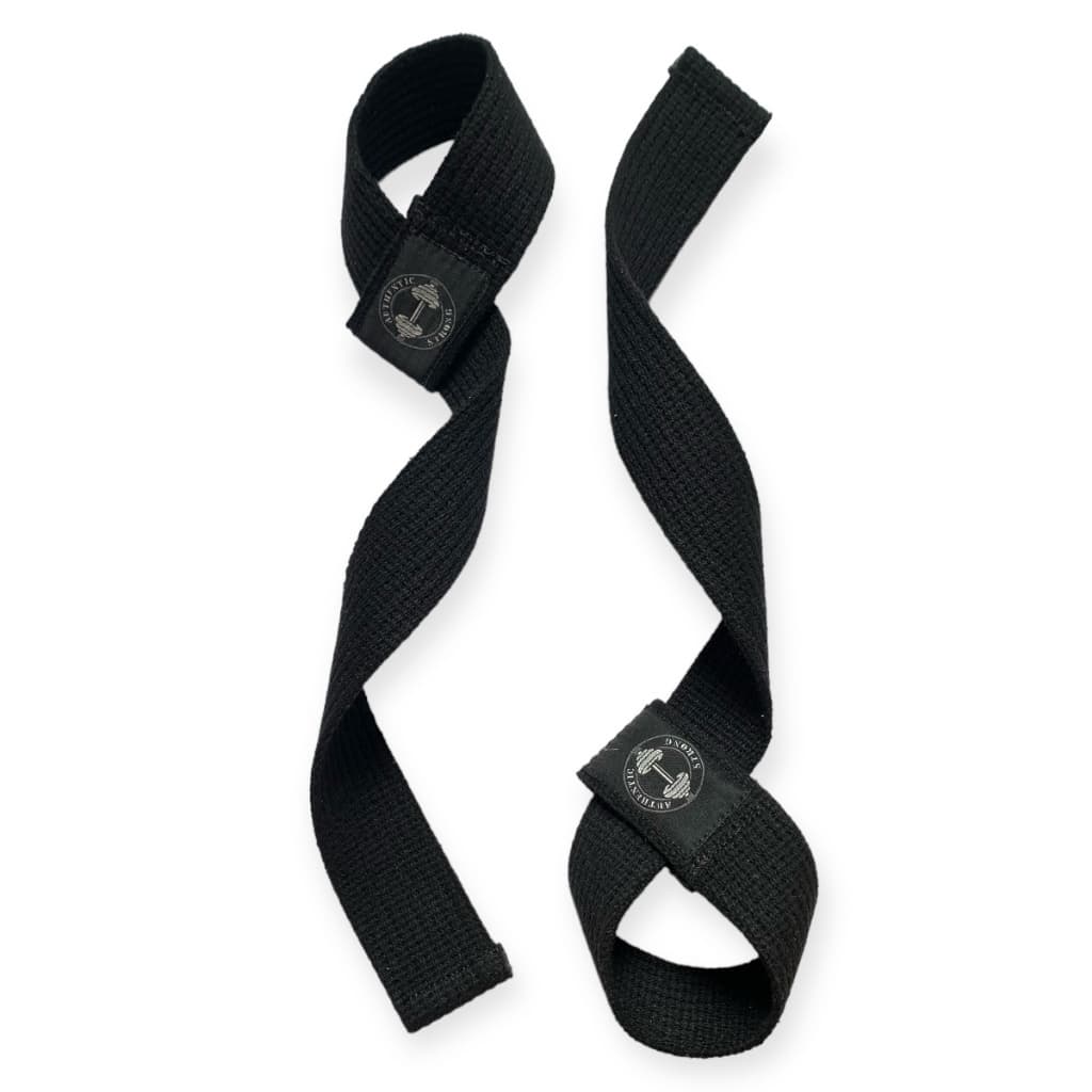 Tala Strap O Par Academia Profissional Musculação Treino Crossfit 100% Algodão Profissional Alta Qualidade