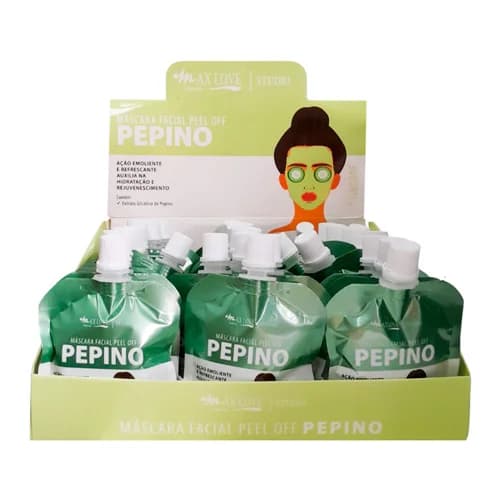 Máscara Facial Peel Off Pepino Max Love