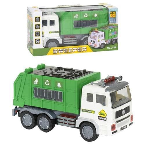 Brinquedo Caminhão De Plástico Carro De Lixo Coleta Para Limpeza