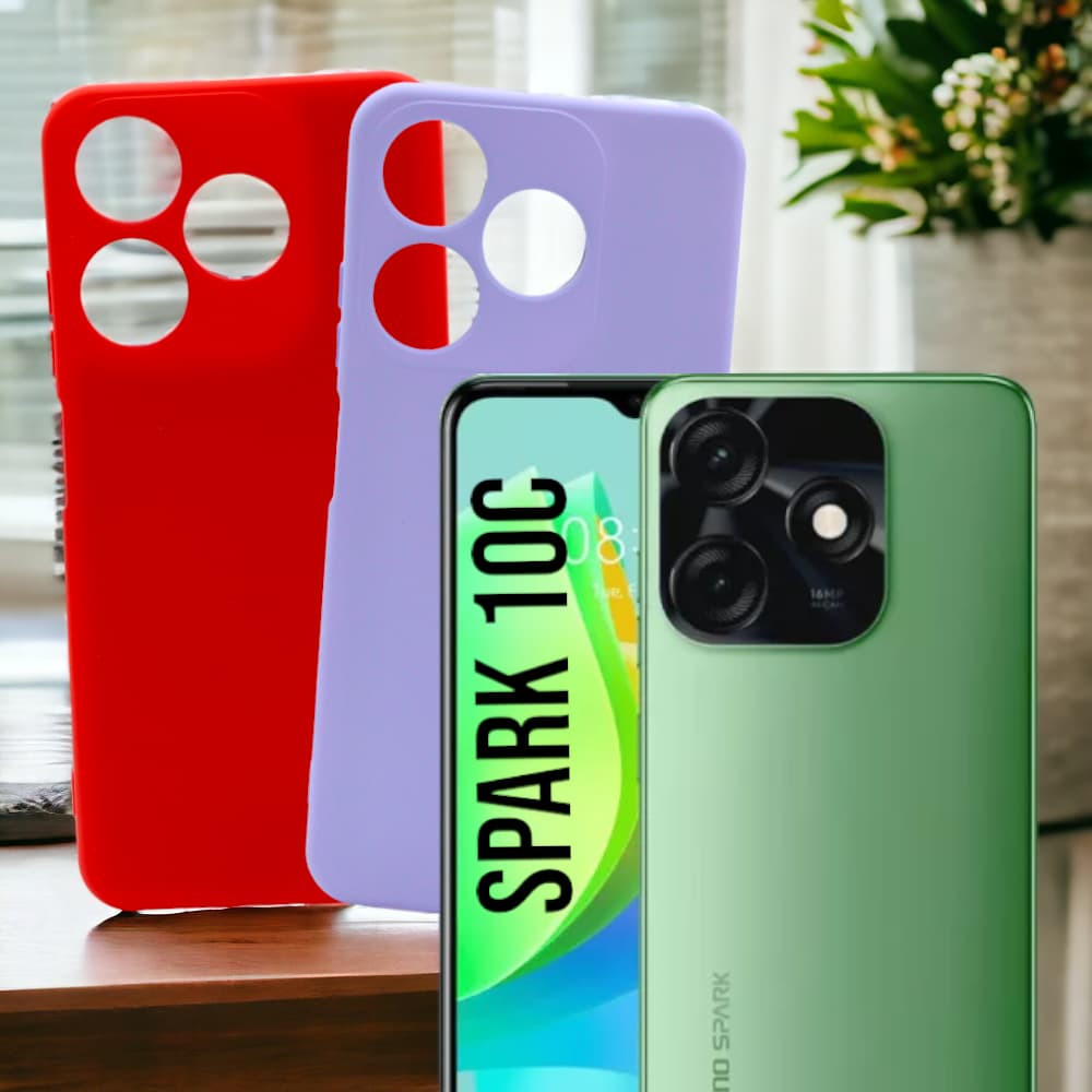 Capa De Silicone Aveludada Spark 10C