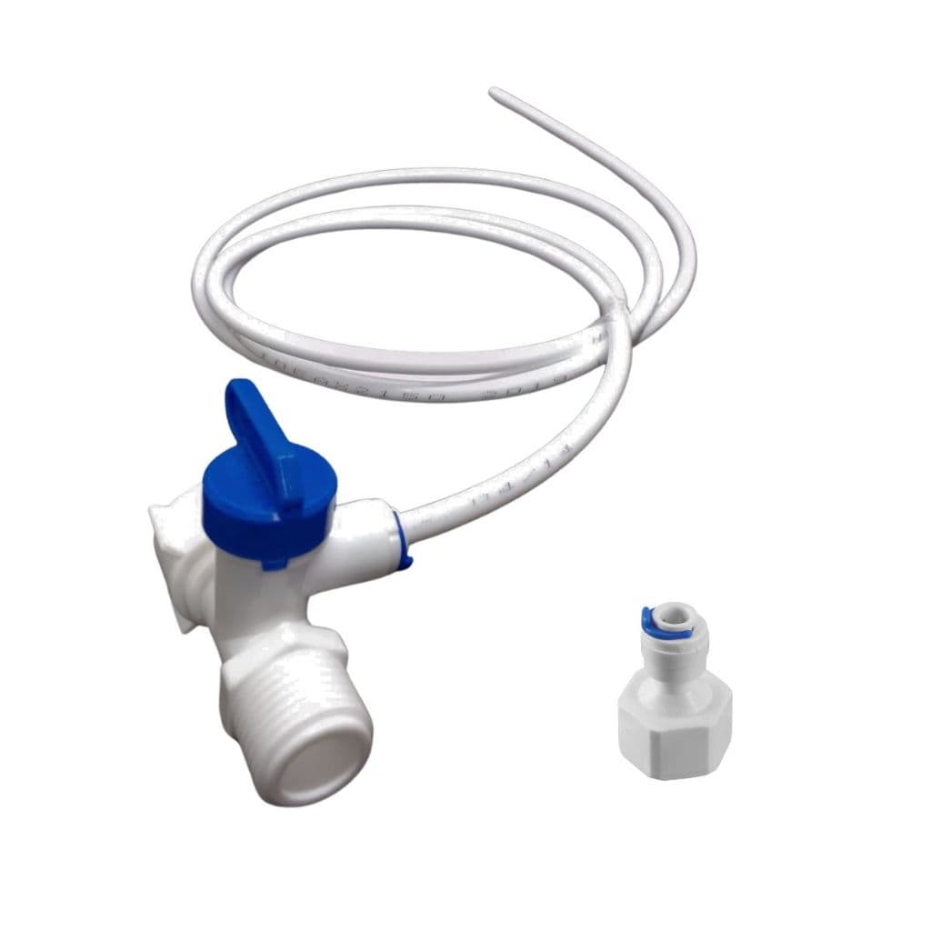 Kit Instalação Bebedouro Purificador Mangueira 1/4 Conectores 1 a 5 Metros