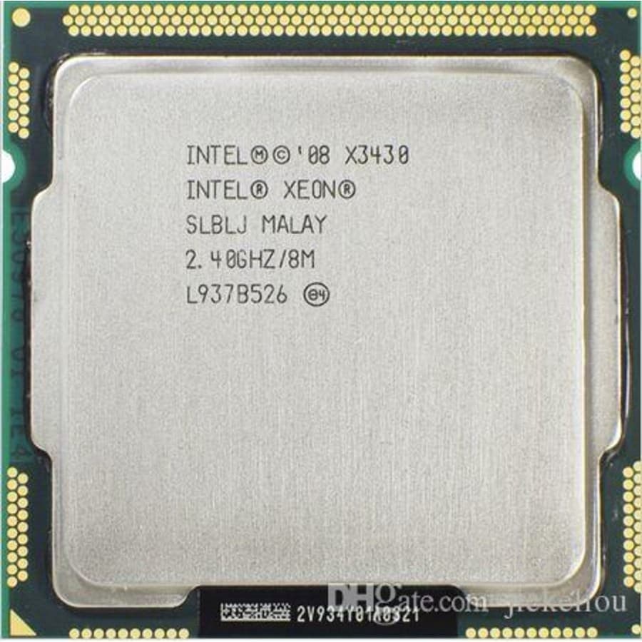 Intel Xeon X3430 8 M Cache Quad Core 2.40 Ghz 95 W Lga1156 pronto envio
