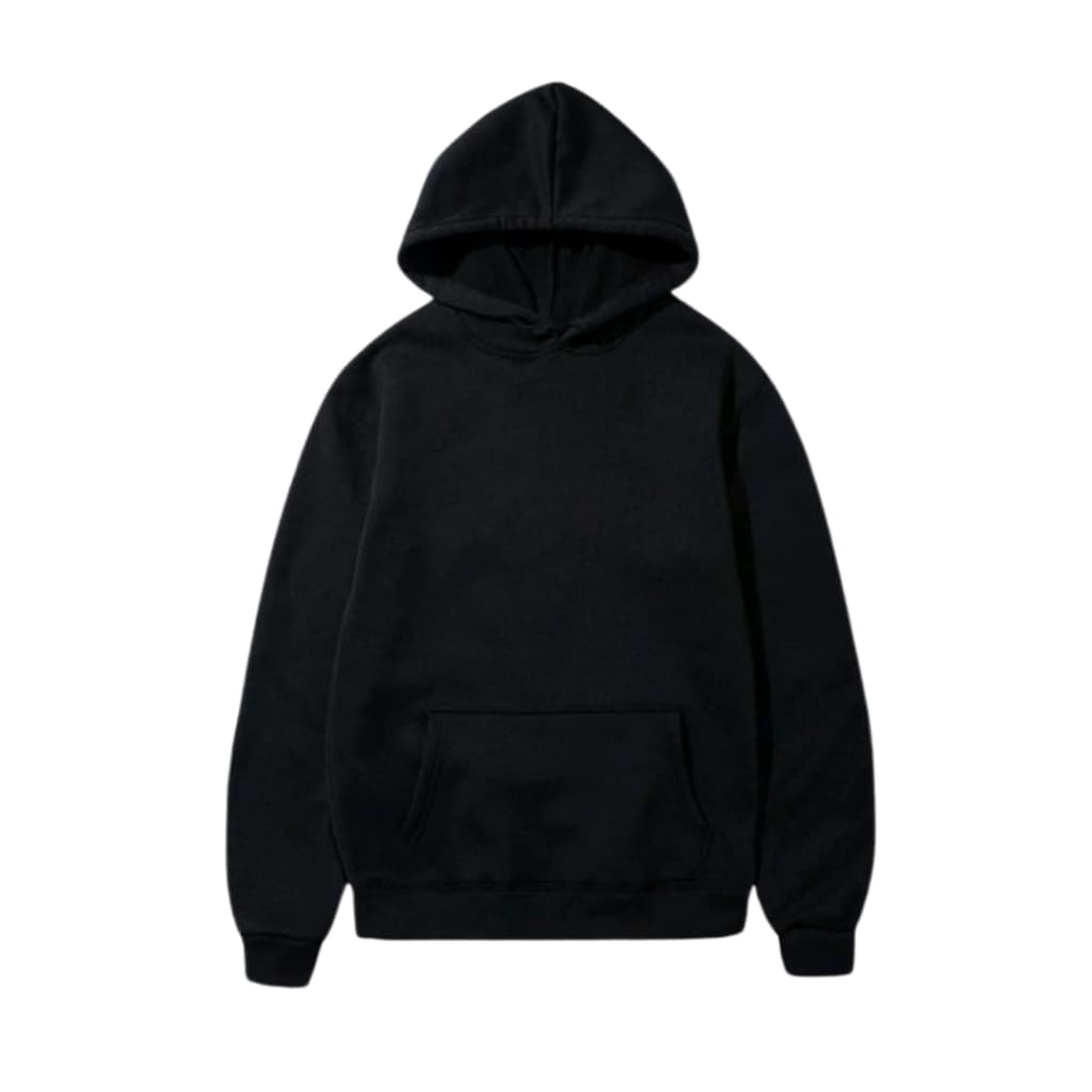 Moletom Infantil Liso Canguru com Capuz Blusa de Frio Casaco Flanelado Premium Menino Menina Unissex Sem Estampa Minimalista Básico Inverno Outono