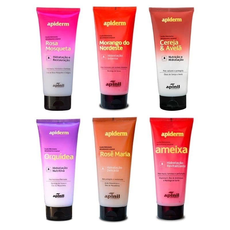 Hidratante Desodorante Creme Corporal Apiderm 190g - Apinil