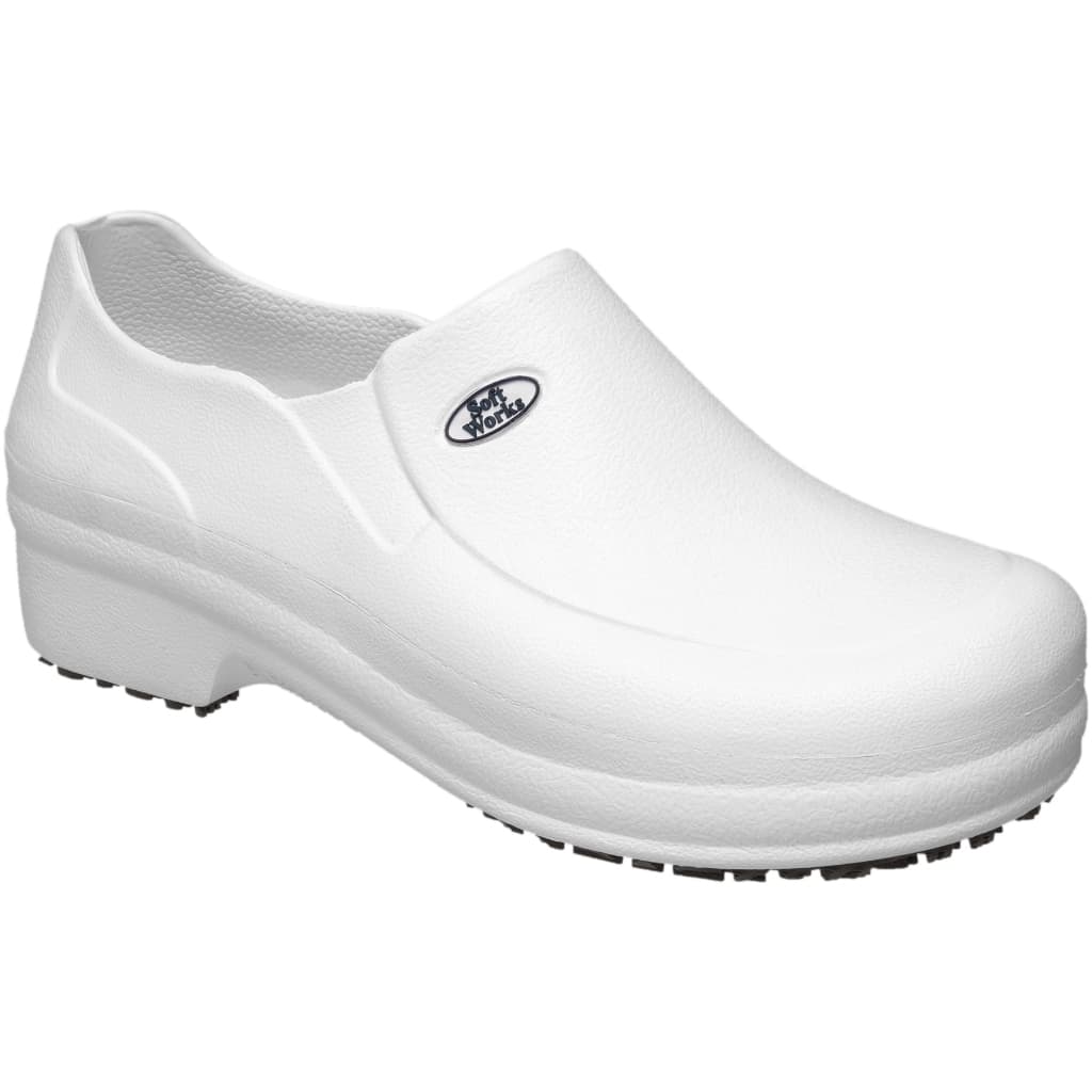 Sapato Profissional Antiderrapante Soft Works Bb65  BRANCO Restaurante  Limpeza Enfermagem Radiologia Hospital