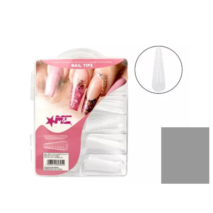 Molde F1 Mandorla Almond Unhas Gel Acrygel Polygel