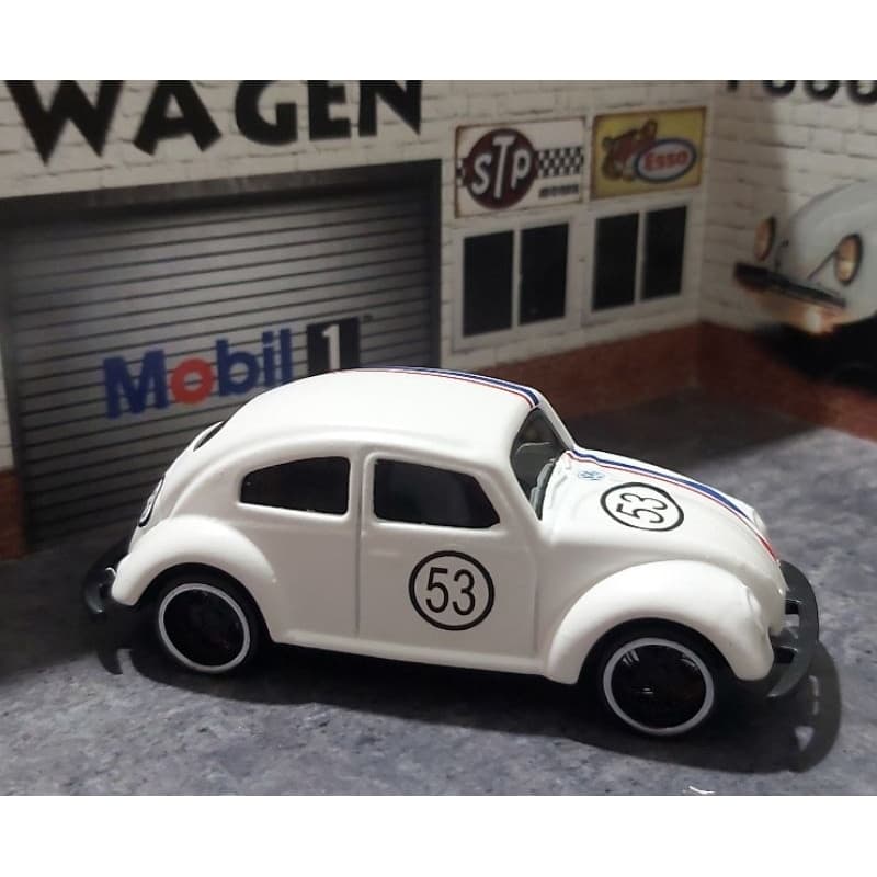 VW HERBIE CANDIDE CUSTOM ESCALA 1.64 TAMANHO 7CM NOVO ACOMPANHA EMBALAGEM DE ACETATO
