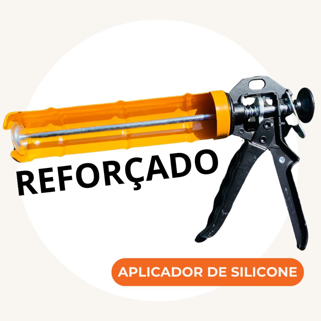 Aplicador de Silicone REFORÇADO -  9 POL, Selante PU,  Veda calha, Profissional Reforçada - PROFIELD