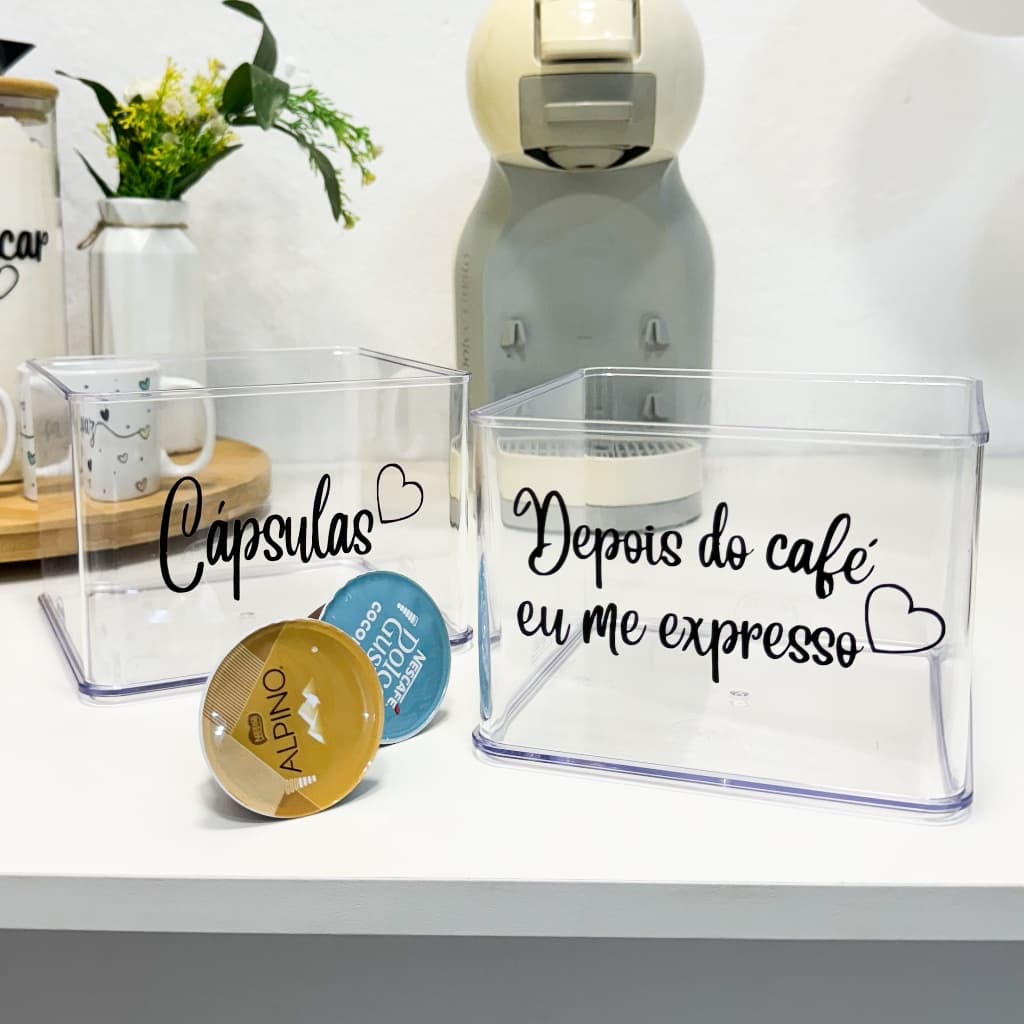 Porta cápsulas de café