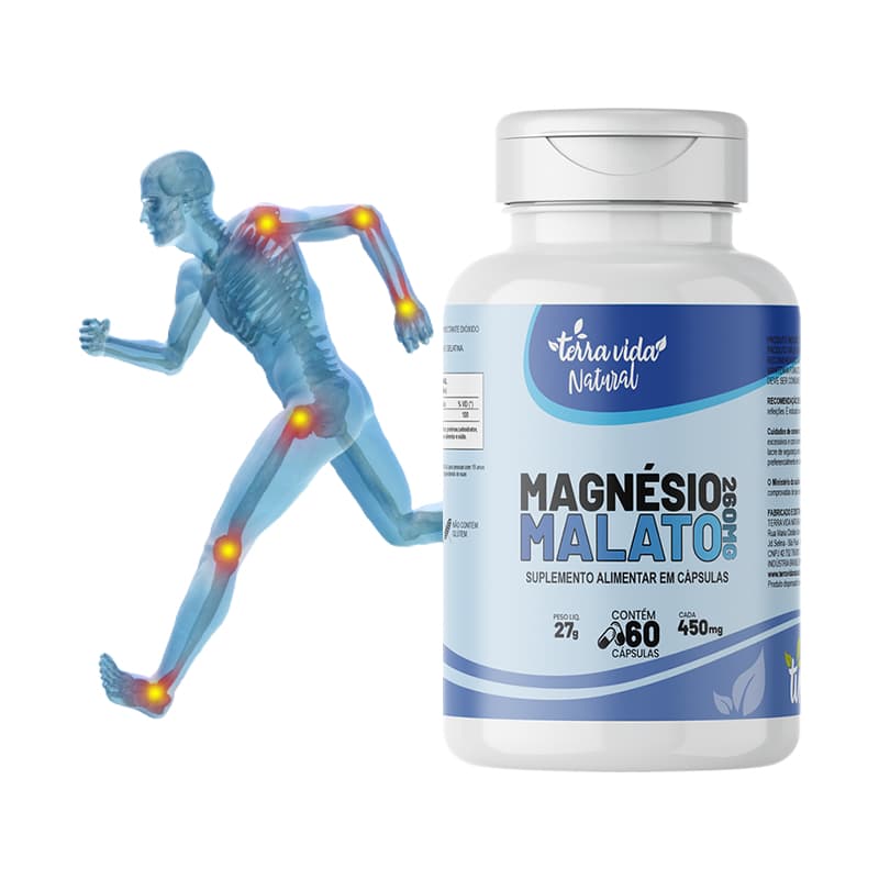 Magnésio Malato - DIMALATO Puro 100% Original