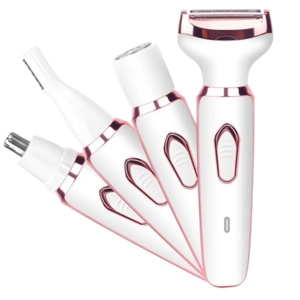 4 Em 1 Kit Removedor De Pêlos Elétricos Depilador