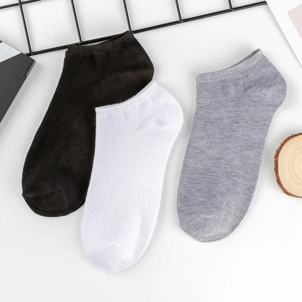 Kit de 3 a 12 Pares De Meia Soquetes Unisex ótima Qualidade Tamanho 34 a 44