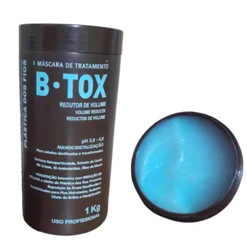 BTX Plastica dos Fios  Marroquina Alisamento e Redutor de Volume Capilar 1Kg