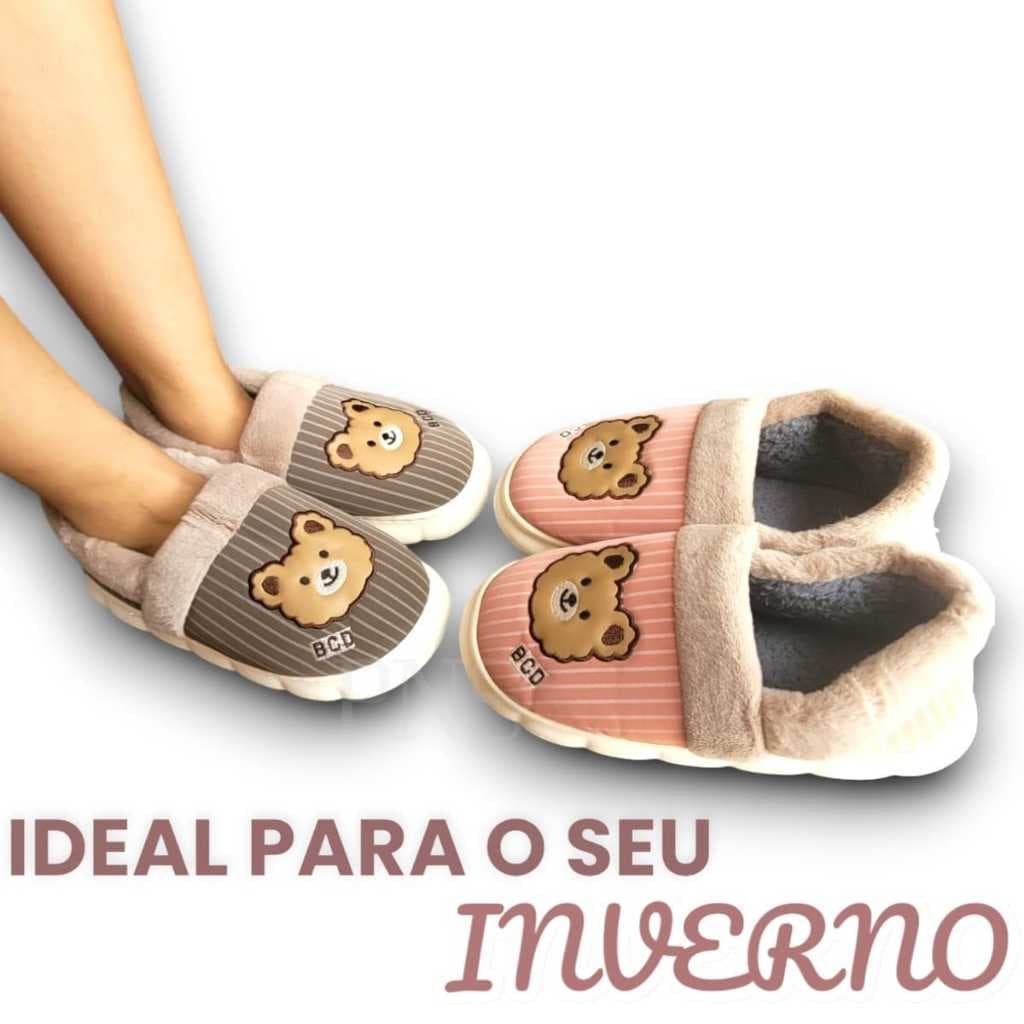 Pantufa Chinelo De Quarto Solado Flexível Conforto para Casa Maternidade térmica antiderrapante