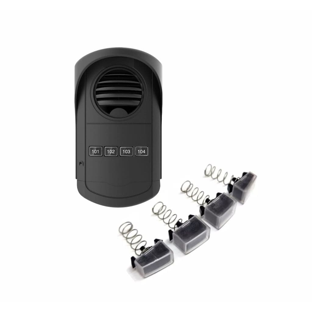Kit 4 Botão Acrílico Porteiro Eletrônico Coletivo Agl S300