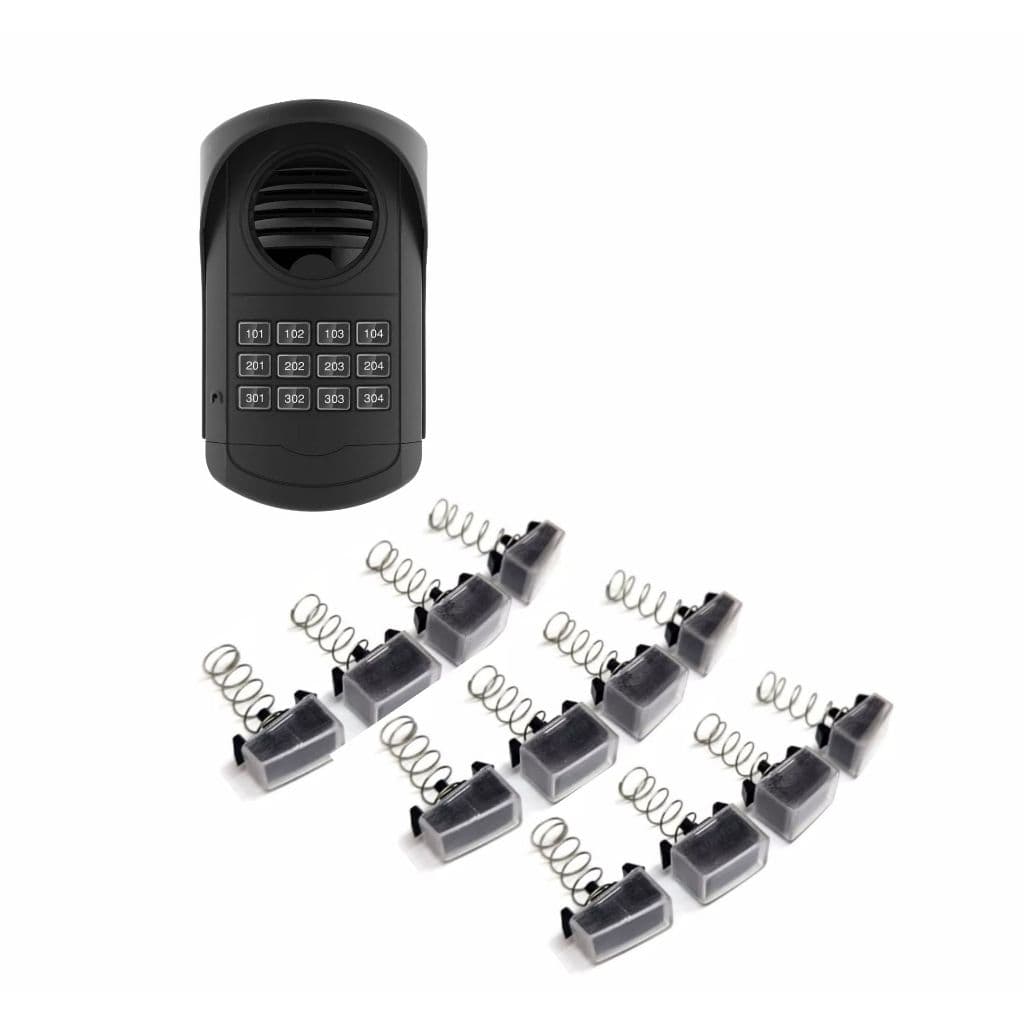 Kit 12 Botão Acrílico Porteiro Eletrônico Coletivo Agl S300