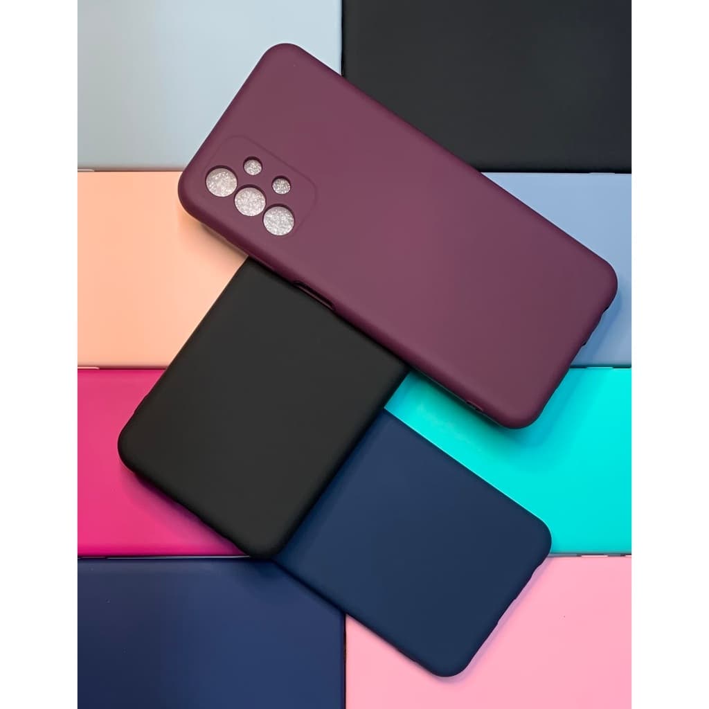 Kit capa para Samsung Galaxy A13 4G / Capa + Pelicula 3D ou So 1 Capinha Aveludada Case