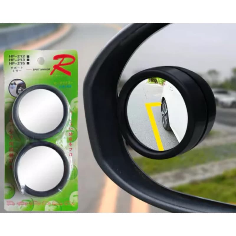 1Par Espelhos para Retrovisor  Carro e Moto carro  zona cega  do motor externo de 5 cm de centro universal alvo 4.9