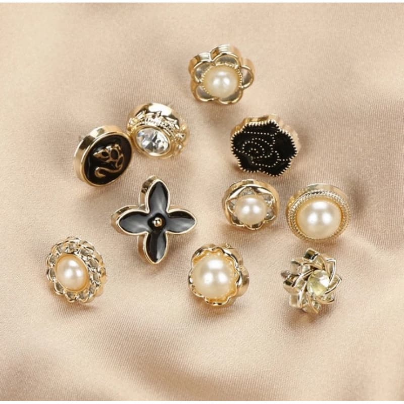 Broche Elegante Para Trabalhos Artesanais e Decoração de Roupas Acessórios Bolsas Artes