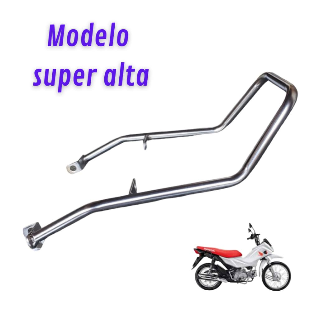 Alça Esportiva Quadrada Super Alta POP110 POP110i 2016 a 2025