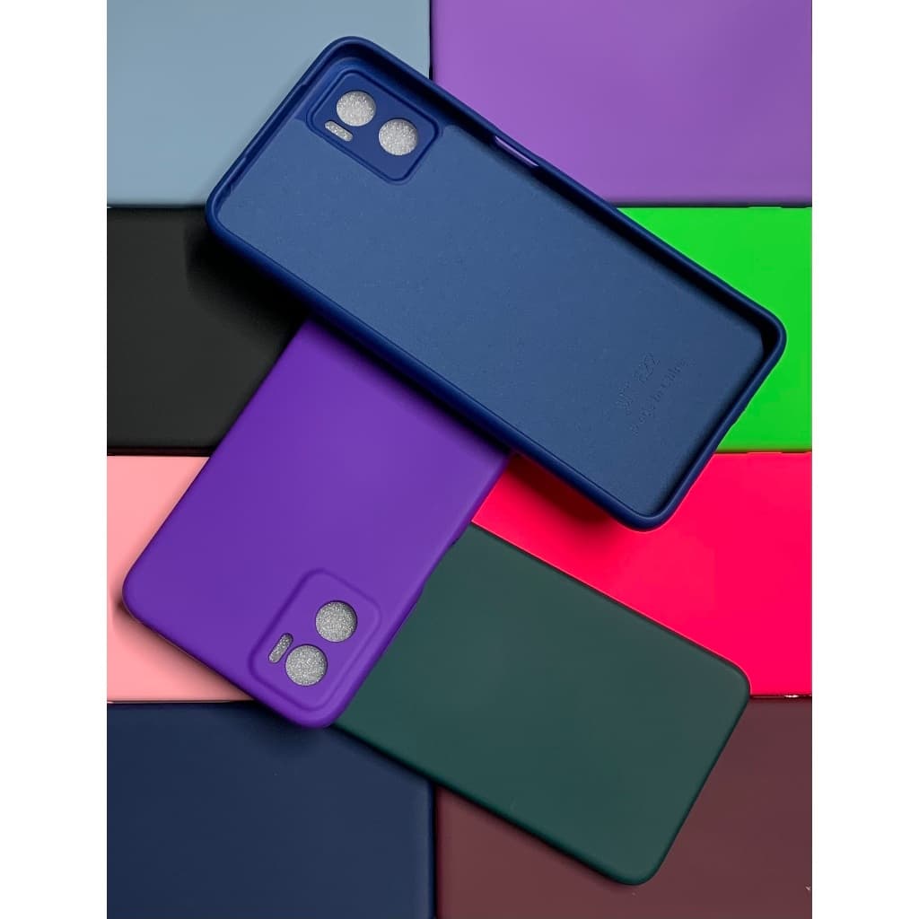 Capa para Motorola Moto E22 Ou Capinha + pelicula 3D  Case Aveludado