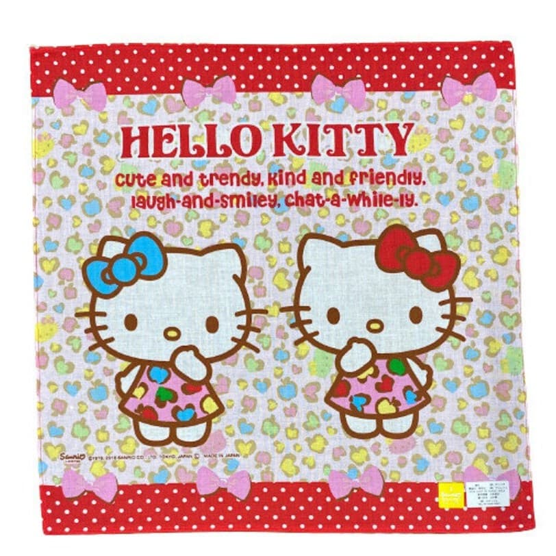 Lenço Infantil Japonês Genuíno Diversificados Handkerchief.