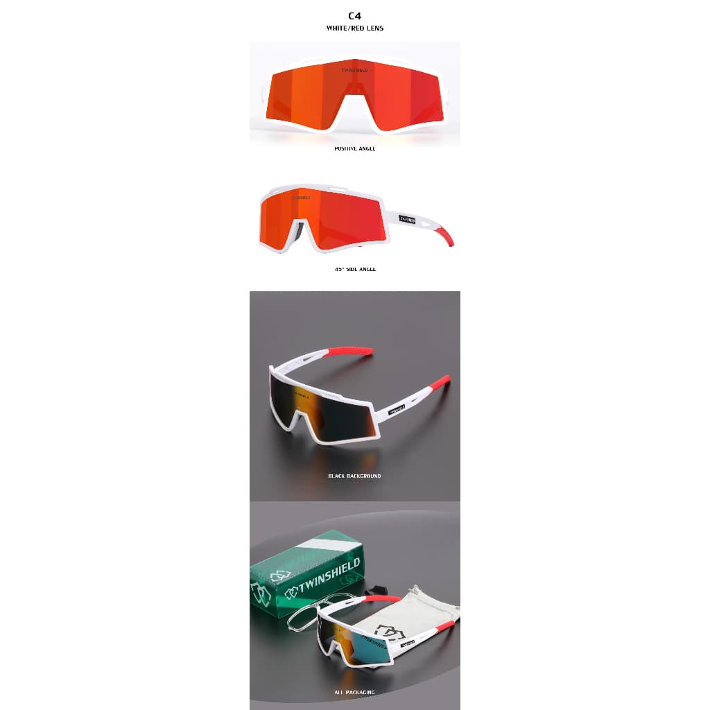 Ciclismo Óculos De Sol UV400 Eyewear Sports twinshield original