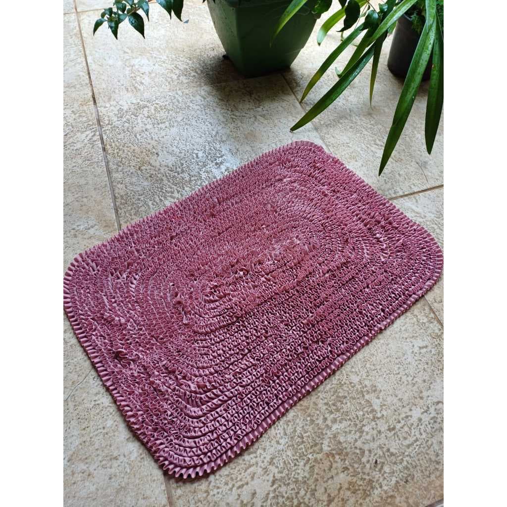Tapetes de Frufru para Porta 2 peças