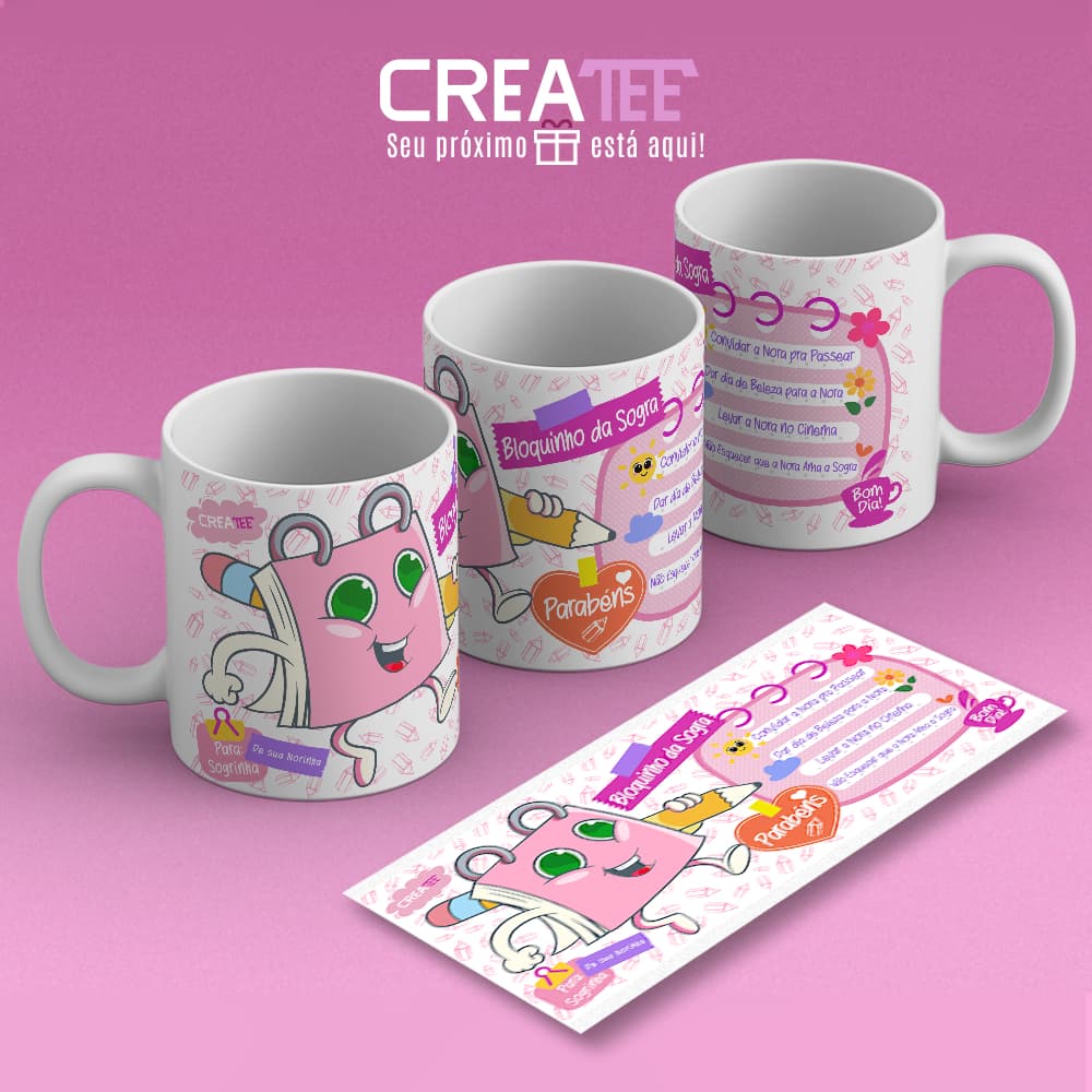 Caneca & Xícara - Presente de Nora para Sogra