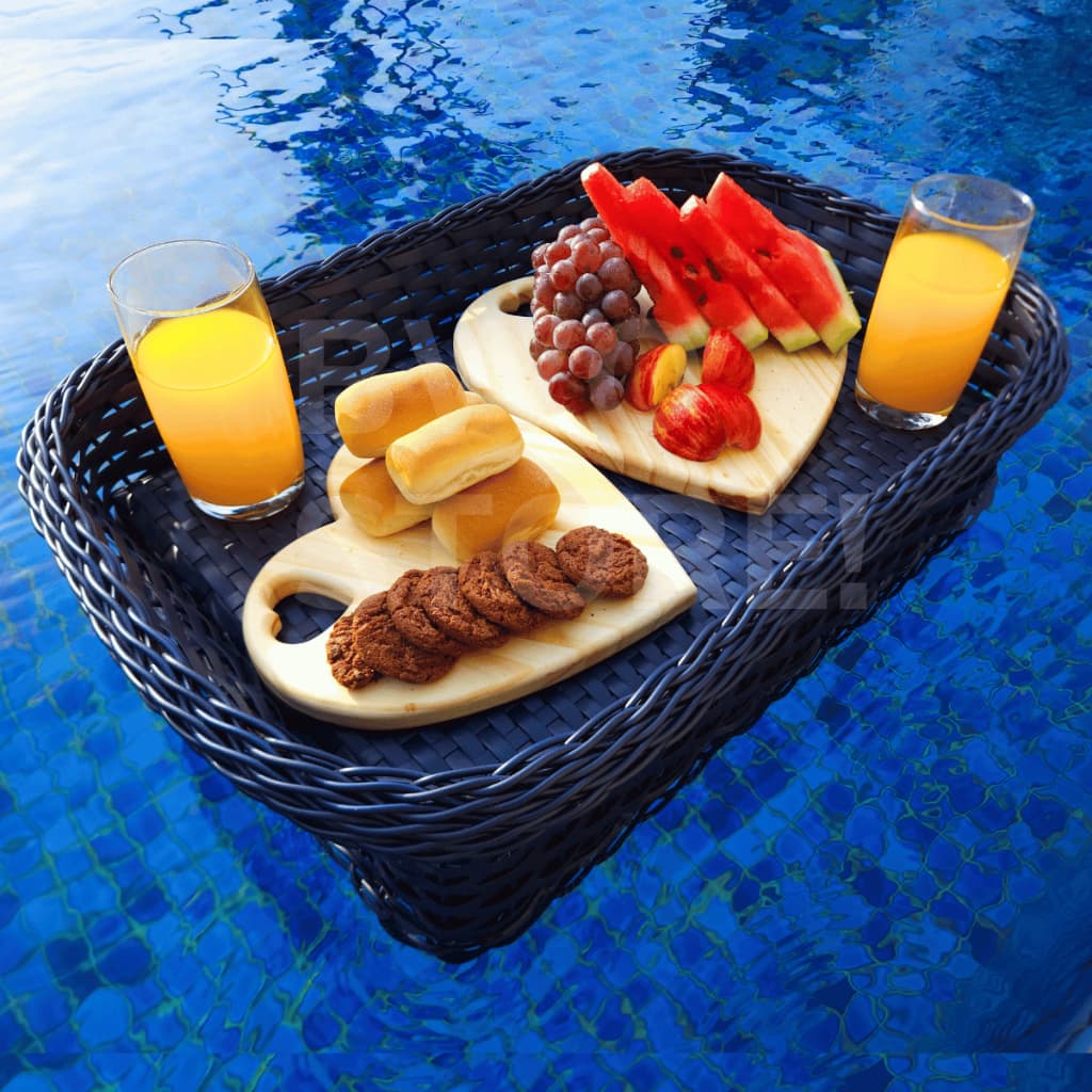Bandeja Cesta Flutuante Praia Piscina Hotel Resort Pequena