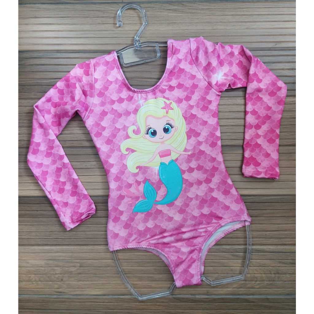 Maiô Body Infantil Praia Piscina Moda Verão Diversas Cores e Estampas