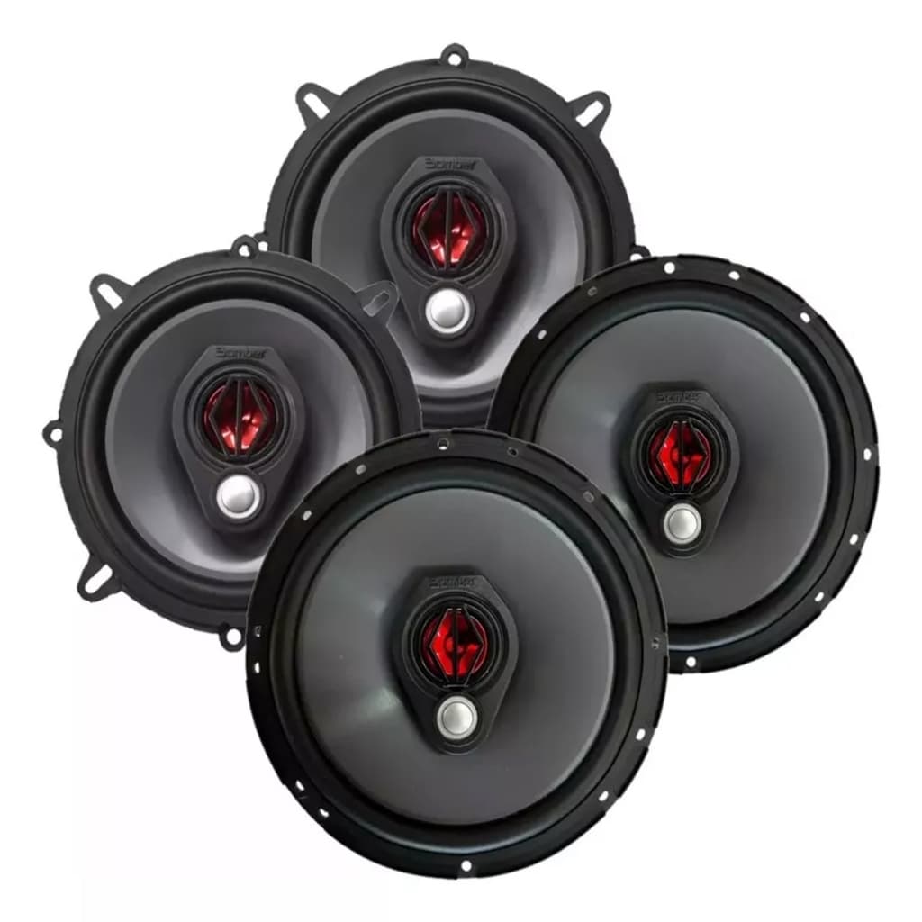 Kit 4 Alto Falantes Bomber Linha Peugeot Escolha Seu Carro
