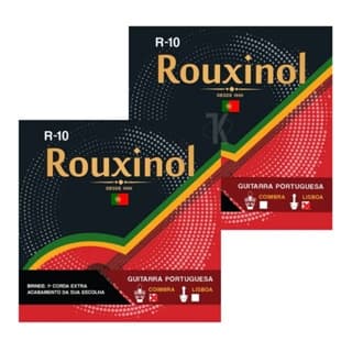 Encordoamento Rouxinol P/ Guitarra Portuguesa 12 Cordas  - R-10L / R-10C