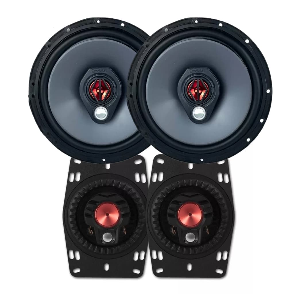 Kit 4 Alto Falantes Bomber Linha Volkswagen Escolha Seu Carro