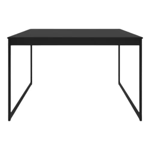 Mesa Para Escritório na Cor Preto 120x90cm Madeira Pinus Retangular