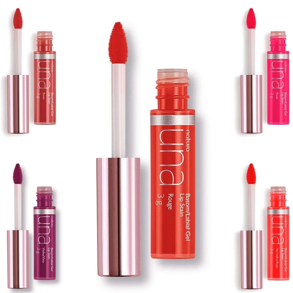 Batom Gel Lip Stain Una Natura