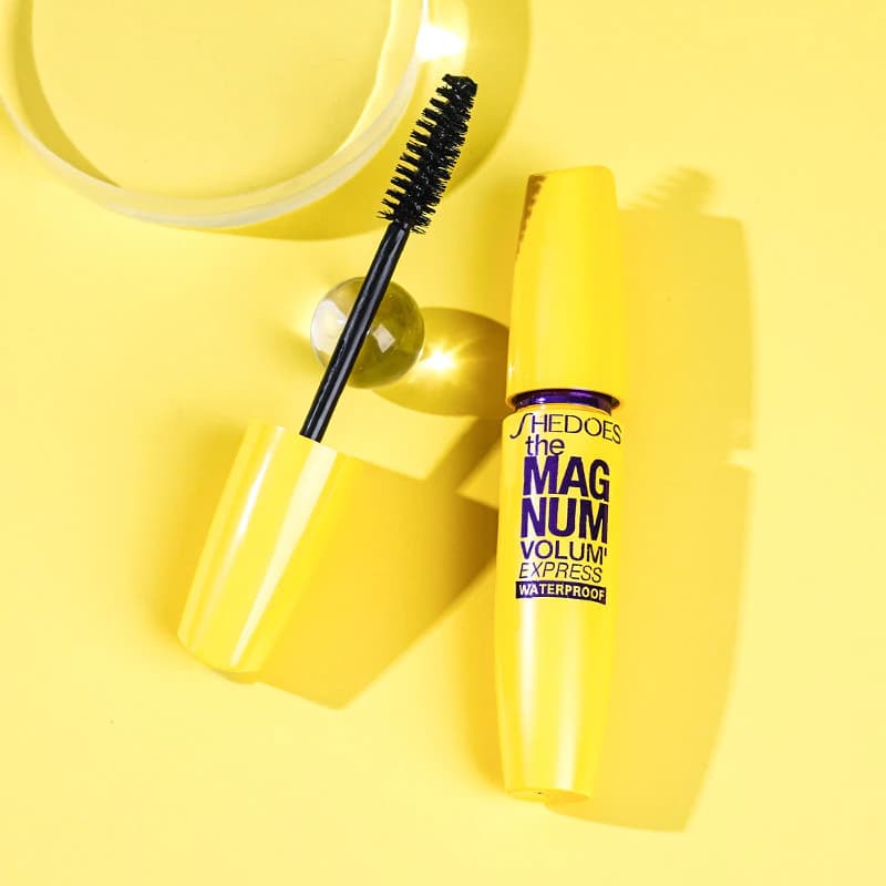 Mascara Á Prova D´água Volumizing Curling Smudge Natural Pestanas Longas Maquiagem Dos Olhos