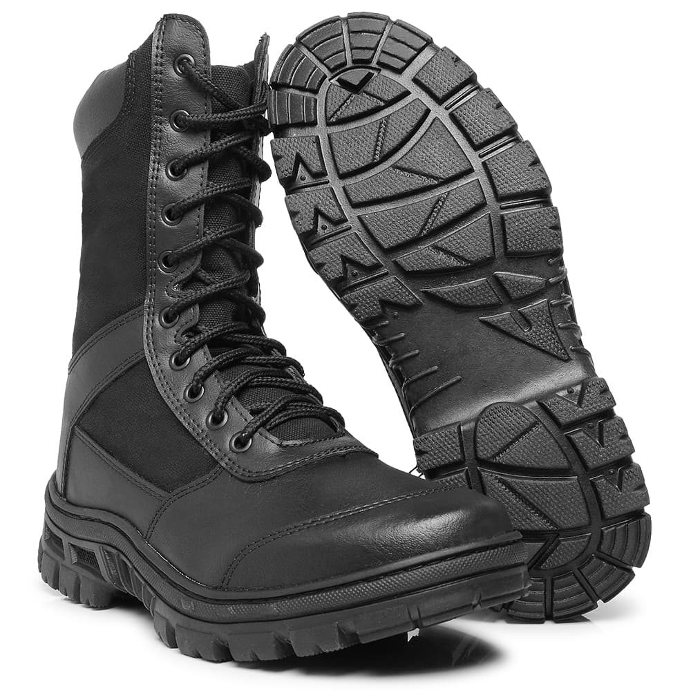 COTURNO MILITAR BOTA TÁTICA COM ZÍPER MAROTTO