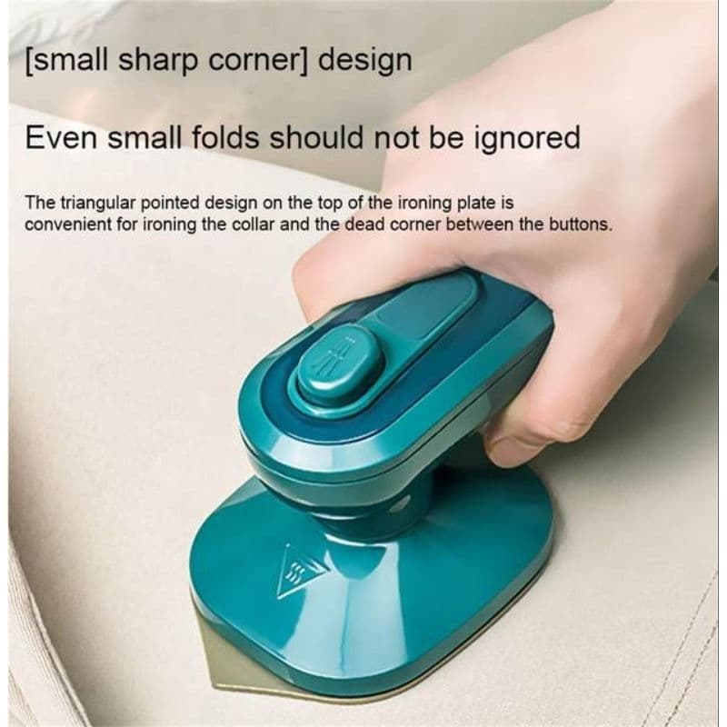 Ferro portátil a vapor com fio para roupas