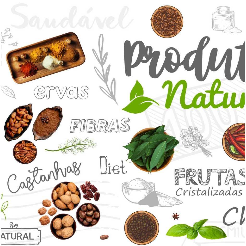 Adesivo Temperos Especiarias Naturais Cozinha S313