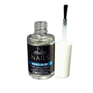 Cola para Unhas Vidro Nails Com Pincel 10g