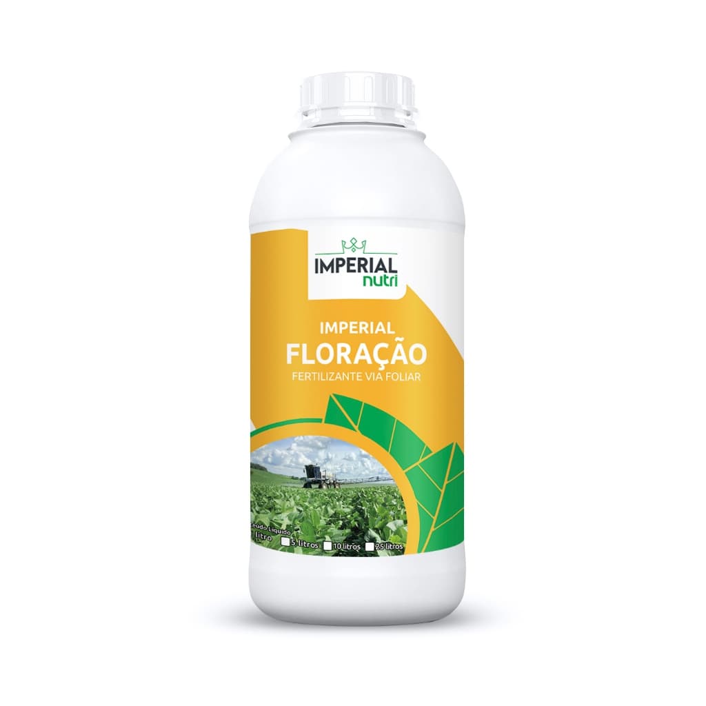 Adubo Fertilizante para Aumento de Flor -1 Litro - Ótimo Fertilizante para Floração e Frutificação