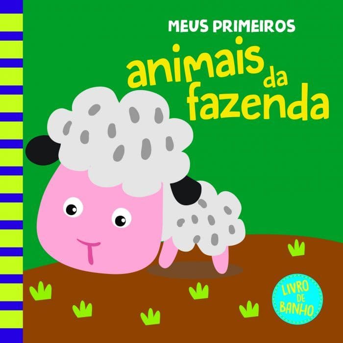 Livro de Banho Infantil Impermeável Educativo para Bebê Colorido Seguro com Selo Inmetro