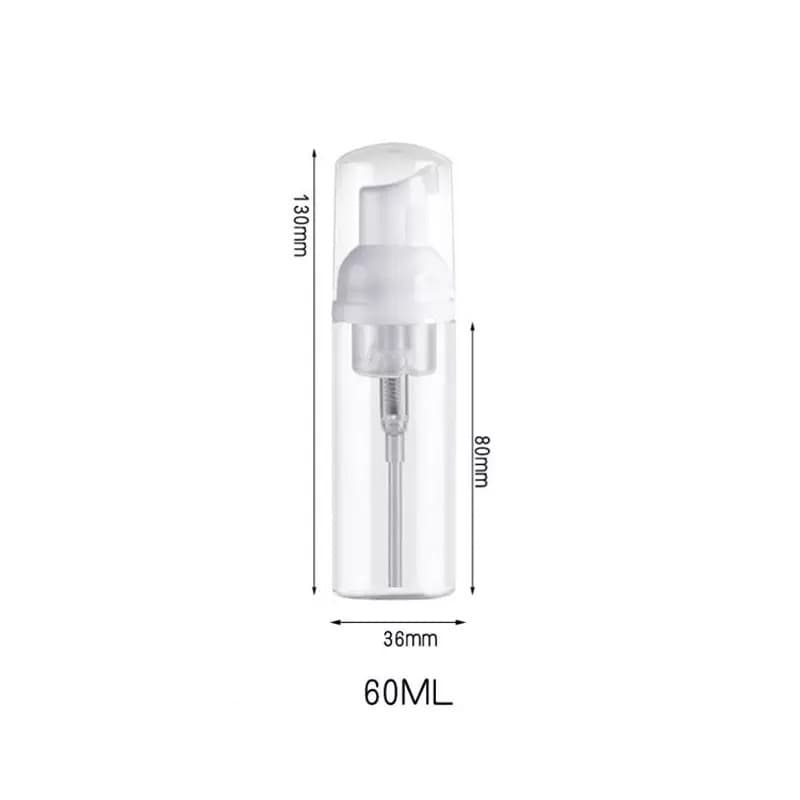 Frasco Pump Espumador Limpeza Cílios Micropigmentação Tatto