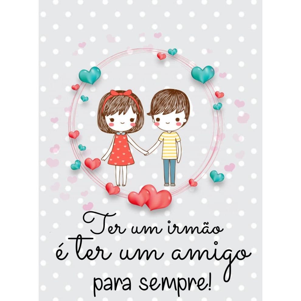 Quadro Decorativo em mdf Irmãos - quarto menina - menino - medida 20x29cm