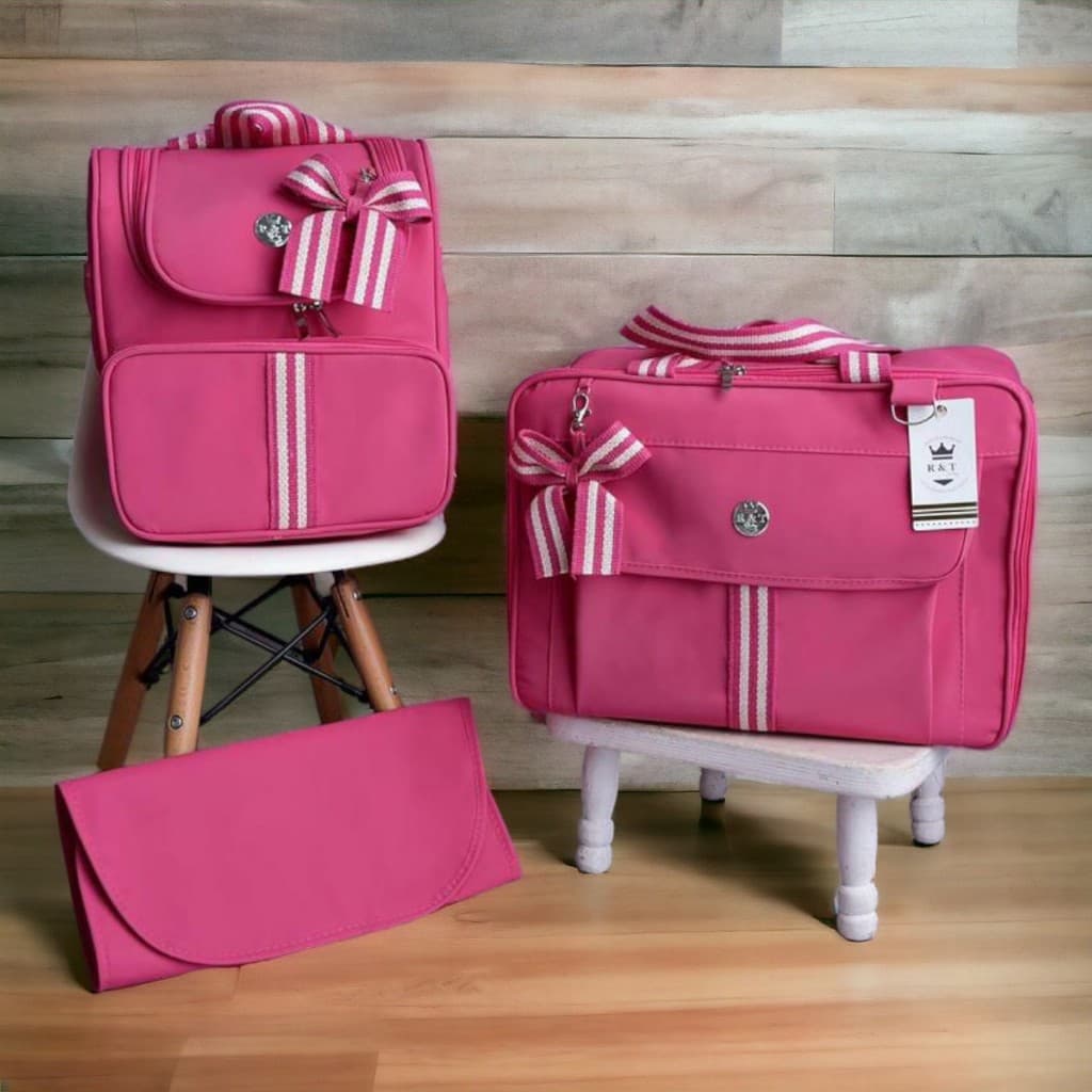 Kit Bolsas para Bebê 2 em 1 Bolsa Maternidade Casual com Envio Imediato
